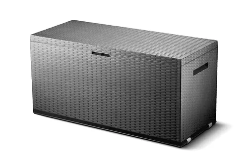 Produktbild dynamic24 Auflagenbox Rattan Optik 120cm