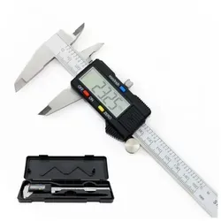 Dönges Digital-Messchieber 150 mm - Präziser Messschieber mit LCD-Anzeige, ideal für exakte Messungen bis 150 mm und inklusive Ersatzbatterie für sofortigen Einsatz.