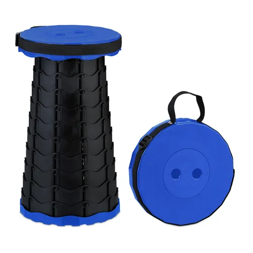 Teleskophocker Teleskopstuhl Klapphocker Ausziehhocker Campinghocker faltbar