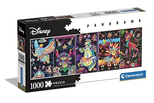 Clementoni 39659 - 1000 Teile Panorama Puzzle - Disney Classic