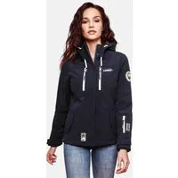MARIKOO Damen Softshelljacke Kleinezicke Blue Gr. S - Funktionsjacke mit atmungsaktivem, winddichtem und wasserfestem Material (Wassersäule 7.000mm) – ideal für alle Outdoor-Aktivitäten in Übergangszeiten.
