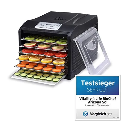 BioChef Arizona Sol Dörrautomat mit Digitalem Timer