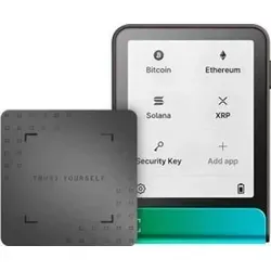 LEDGER SAS Flex + Wiederherstellungsschlüssel Oxidate Green Crypto Wallet