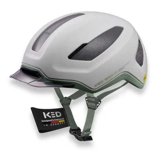 KED Fahrradhelm REACH DT1, grau