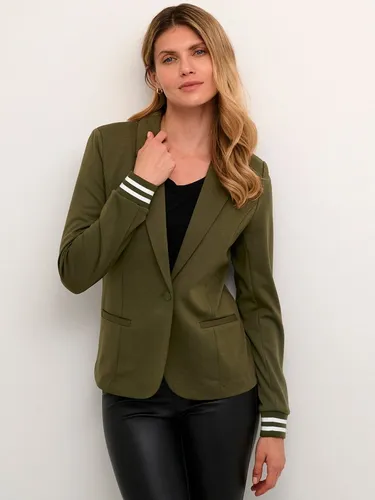 KAFFE Blazer Kinnie Damen Blazer Business Langarm Jacke - Eleganter Blazer für Damen im schmalen, figurbetonten Fit aus leicht elastischem Viskosemix, ideal für Business und Freizeit mit legeren Armbündchen und Reverskragen.