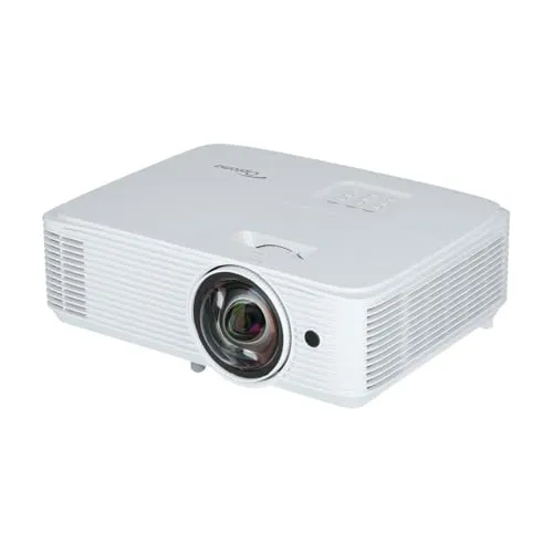 Optoma X309ST - Heller DLP Beamer mit 3700 ANSI Lumen, ideal für Kurzdistanzprojektion bis 100 Zoll, 4:3, 25000:1 Kontrastverhältnis