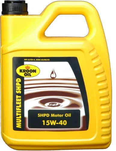 KROON OIL Motoröl 15W-40 Multifleet Mineralöl Motor Öl ACEA E7 API CH-4 API SJ SHPD 5L Kompatibel mit MERCEDES-BENZ E-Klasse Limousine W211 C-Klasse Limousine W203 190 W201 C-Klasse T-modell S203