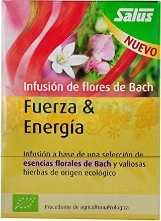 BACHBLÜTEN TEE Kraft & Energie Bio Salus Fbtl. 2 g