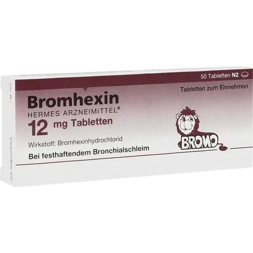Bromhexin Hermes Arzneimittel 12 mg Tabletten
