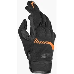 GMS Jet-City Motorradhandschuhe, schwarz-orange, Größe 2XL für Männer