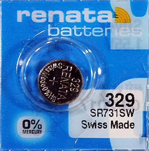 Renata 329 Uhrenbatterie Schweizer Silberoxid 1.5V
