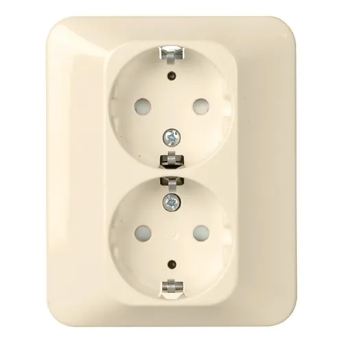 Elso UP-Steckdose 2-fach 245450 Steckdosen UP-Steckdose von Elso UP-Steckdose Steckdosen