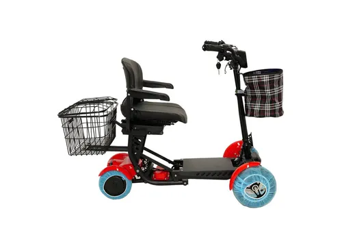 Best Ager Fold Elektro Seniorenmobil Rot