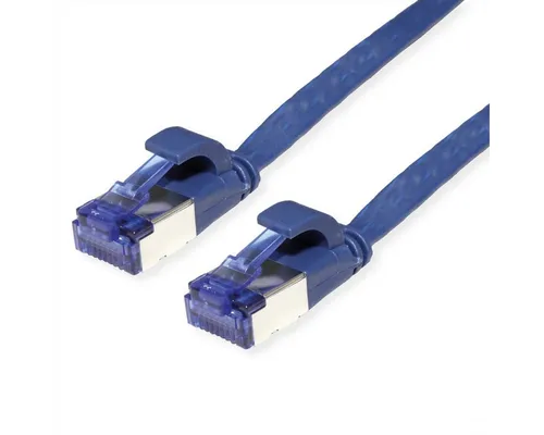 VALUE Patchkabel Cat.6A (Class EA) FTP LAN-Kabel, RJ-45 Männlich (Stecker), RJ-45 Männlich (Stecker) (300.0 cm), extra-flach