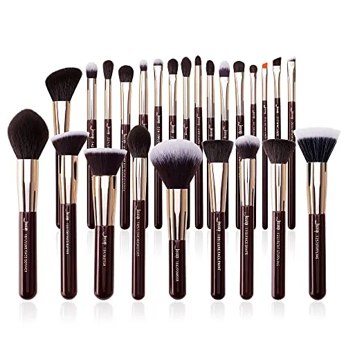 Produktbild Jessup Pinselset Makeup Make Up Pinsel Set Kosmetikpinsel Schminkpinsel Augenpinsel Gesichtpinsel Puder Concealer Lidschatten Synthetische Haare 25 Stk T280