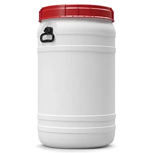 Curtec Weithalsfass Schraubdeckelfass Superweithalsfass Drehdeckelfass lebensmittelecht dicht (110 L)