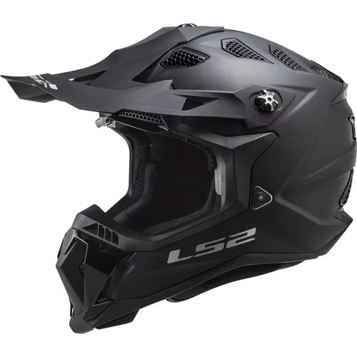 LS2 MX700 Subverter Evo II Solid Motocross Helm 2XL - Motorradhelm mit Emergency-Release-System, verstärktem Kinnriemen und atmungsaktivem Innenfutter für maximalen Komfort und Sicherheit beim Offroad-Fahren.