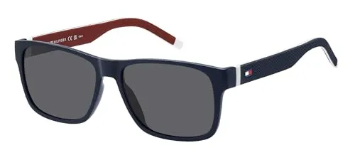 Tommy Hilfiger Brille TH 1718/S Größe 56-16 mm Matte Blau von Tommy Hilfiger