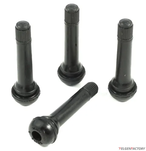 4x Stück Snap-In Gummiventile Ventil TR 418 Reifenventile Felgenventile 64mm