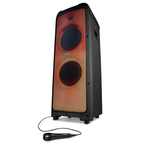 Medion® Bluetooth-Lautsprecher 540 W - Lautsprecher: Leistungsstarker Partylautsprecher mit 540 W RMS, ideal für unvergessliche Feiern und Events.