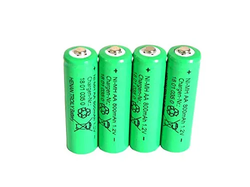 Set Solar-Akku 800mAh NiMH, 4 Stück