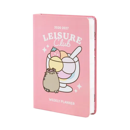 Grupo Erik Hausaufgabenheft Schulplaner 2026 2027 Pusheen Cat Taschenkalender Sc