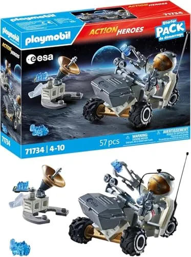 PLAYMOBIL | Action Heroes | ESA | Weltraummission | Spielzeug für Kinder ab 4 Jahren | 71734