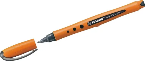Produktbild STABILO worker+ Tintenroller - fein, schwarz