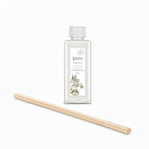 ipuro Essentials Nachfüller WHITE LILY Raumduft 200 ml von ipuro
