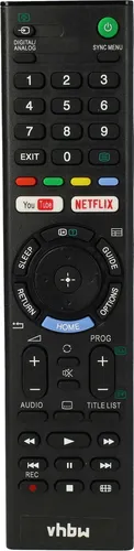 vhbw Fernbedienung Ersatz für Sony RMT-TX300E für Fernseher, TV - Ersatzfernbedienung