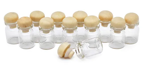 Gläschen mit Holzverschluss