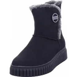 s.Oliver Damen Winterstiefel Gefüttert Vegan Schwarz, 40 EU - Wanderschuhe mit SOFT FOAM für höchsten Tragekomfort, gefüttert und aus 100 % veganen Materialien – ideal für stilbewusste Frauen.