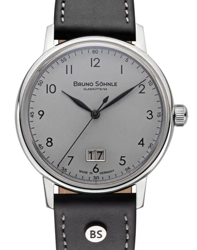 Bruno Söhnle Armbanduhr Bergamo 17-13234-831 - Elegante Unisex-Armbanduhr mit Schweizer Uhrwerk, Saphirglas und hochwertigem Kalbslederarmband. Perfekt für stilbewusste Träger, die Wert auf Qualität legen.