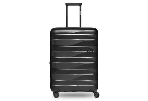 Bergpfeil Hartschalen-Trolley Travel 4-Rollen - Robuster Koffer aus Polypropylen mit 4 leichtlaufenden Rollen, TSA-Schloss und erweiterbarem Stauraum für optimale Reiseorganisation.