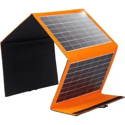 Goldstern-Tech SolarMate 30, 20 W – Faltbares Solarpanel für Outdoor - Das Goldstern-Tech SolarMate 30 ist ein ultraleichtes, faltbares 20-Watt-Solarpanel mit 2 USB-Anschlüssen. Ideal für Outdoor-Aktivitäten, bietet es zuverlässige Energieversorgung und maximale Flexibilität.