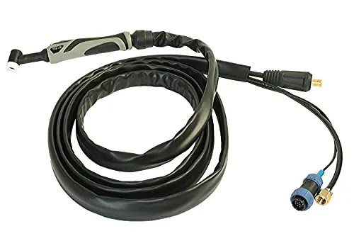 WELDINGER WP 26 pro WIG-Schlauchpaket 4 m lang mit 12-poliger Steuerbuchse für Schweiß-Inverter professional (SPW21)