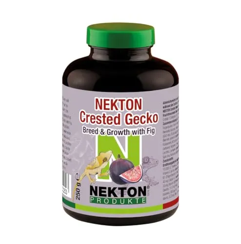 NEKTON-Crested-Gecko Breed & Growth mit Feige | Alleinfuttermittel speziell für Kronengeckos (250g)
