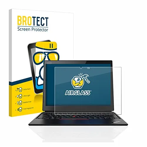 BROTECT Schutzglas für Lenovo ThinkPad X1 Yoga (1. Gen.) Schutzfolie Made in Germany Panzer Folie Glas Displayschutz [Kratzfest 9H, Anti-Fingerprint]
