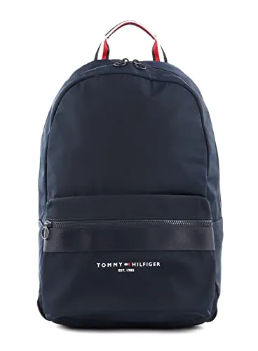 Tommy Hilfiger Herren TH Established Backpack 272 AM0AM09272 Rucksäcke, Blau (Desert Sky)