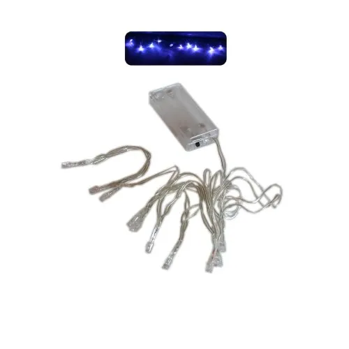 LED-Minilichterkette 10tlg. Blau