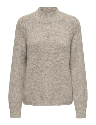 JACQUELINE de YONG Hoher Kragen Strickpullover