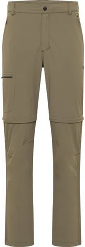 HOT Sportswear Sporthose Banff grün Normalgröße 56 - Wanderhose in olive moss, elastisch und mit Perfect Shape Passform, ideal für Training und Outdoor-Aktivitäten mit praktischen Reißverschluss-Taschen.