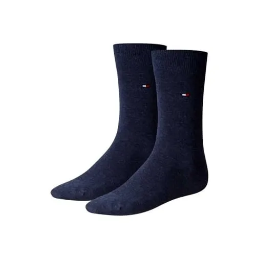 Tommy Hilfiger Damen Classic Socken, Marineblau, 35-38 EU von Tommy Hilfiger