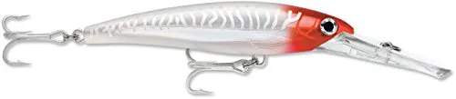 Rapala X-Rap Magnum Wobbler RHU Red Head UV - Kunstköder mit präziser Tauchschaufel für Tiefen von 3-12m, ideal für schnelles Angeln bis 13 Knoten. Perfekt für große Meeresräuber!