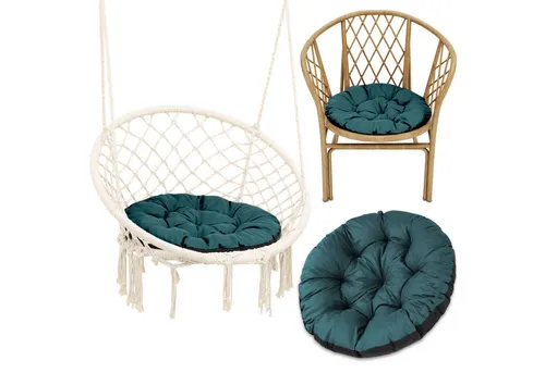 Amazinggirl Palettenkissen Hängesessel Kissen 60 cm - Dekokissen für Outdoor, wetterfest und perfekt für entspannte Stunden im Garten oder auf der Terrasse.