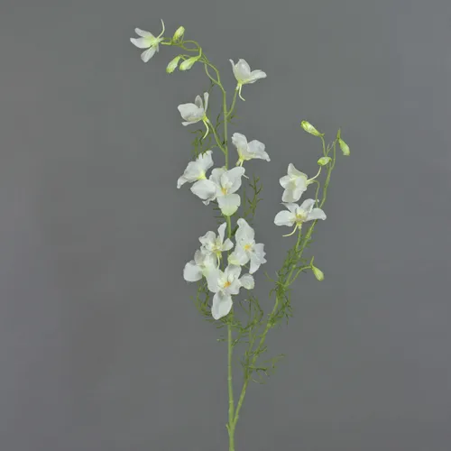 artplants Kunst Rittersporn LUCHANA, weiß, 95cm