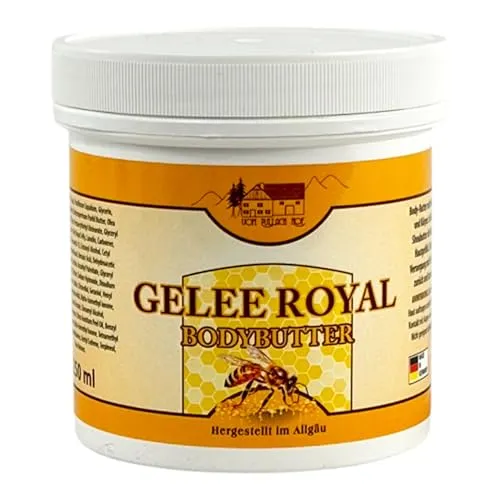 Produktbild GELEE ROYAL BODYBUTTER 250ml Allgäu Body Shea-Butter Körperbutter Ganzkörperpflege Intensive Pflege für Gesicht & Körper Creme 46