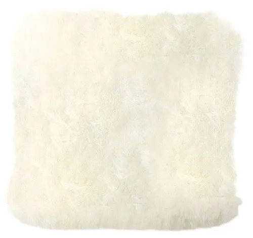 Heitmann Felle Fellkissen - Premium Lammfell 40x40 cm - Kissen aus echtem australischen Lammfell, besonders dicht und weich. Ideal für eine gemütliche Wohnatmosphäre und ein echter Blickfang auf jedem Sofa.
