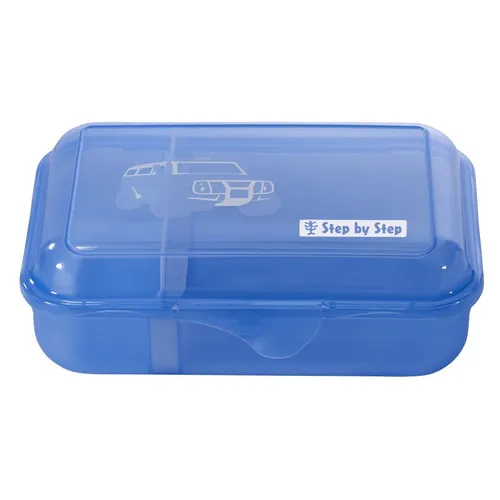 Step by Step Brotdose Lunchbox Vesperbox mit Fächern Police Truck Diego BPA-frei