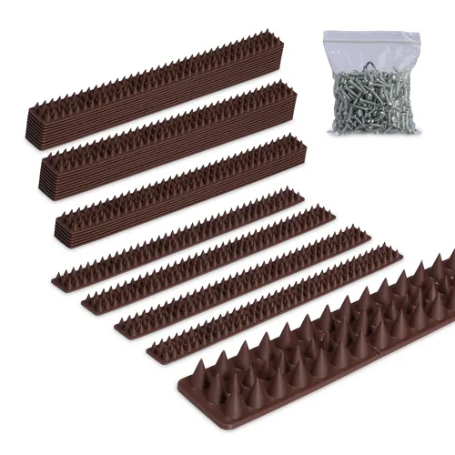 Vogelabwehr Spikes Taubenabwehr Taubenstacheln Vogelschreck Taubenspikes Set